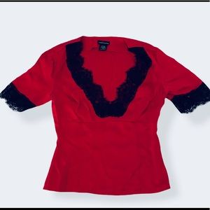 Moda International 92% Silk Top